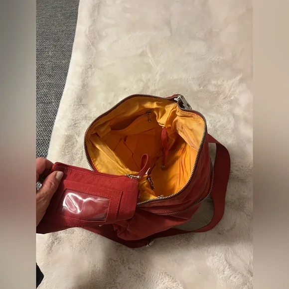 Baggallini Red Crossbody Bag with Adjustable Strap - Picture 2 of 10